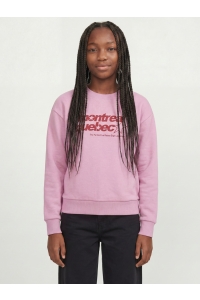 Jack and Jones JXMERLE SHORT LS CREW SWT LN NOOS G: orchid smoke/motreal quebec