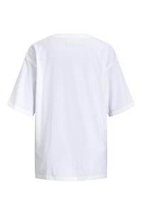 Jack and Jones JXANDREA SS LOGO TEE JRS SN GRL bright white/black jjxx logo