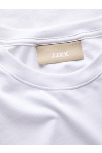 Jack and Jones JXANDREA SS LOGO TEE JRS SN GRL bright white/black jjxx logo