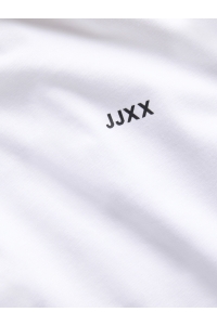 Jack and Jones JXANDREA SS LOGO TEE JRS SN GRL bright white/black jjxx logo
