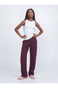 Jack and Jones JXSTUDIO VESTERBRO PANT SWT NOOS GR: winetasting/bright white jjxx st