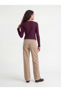 Jack and Jones JXFREYA STR LS RIB TEE JRS NOOS GRL winetasting