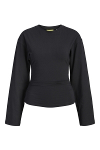 Jack and Jones JXPALOMA STR LS TEE JRS black