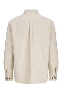 Jack and Jones JPRBLUIVY SOLID L/S OVERSHIRT SN plaza taupe