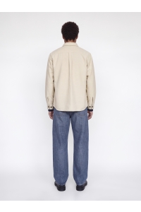 Jack and Jones JPRBLUIVY SOLID L/S OVERSHIRT SN plaza taupe
