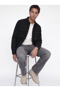 Jack and Jones JPRBLUIVY SOLID L/S OVERSHIRT SN dark grey melange