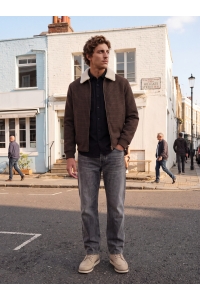 Jack and Jones JPRBLUIVY SOLID L/S OVERSHIRT SN dark grey melange