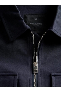 Jack and Jones JPRBLAJAMES THEO SWEAT OVERSHIRT SM: dark navy