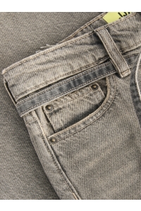 Jack and Jones JXTOKYO KAIA WIDE HW R457 DNM black denim