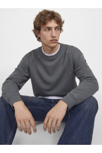 Jack and Jones JORNORREBRO EMB BACK SWEAT CREW NEC: asphalt