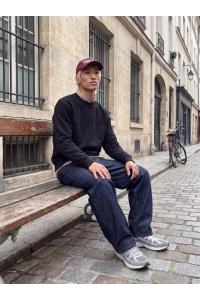 Jack and Jones JORNORREBRO EMB BACK SWEAT CREW NEC: black