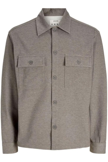 Jack and Jones JCOFUSION WILLIAM MELANGE OVERSHIRT: Jongens