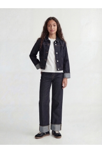 Jack and Jones JXVEGA JACKET FOLD UP R269 DNM GRL dark blue denim