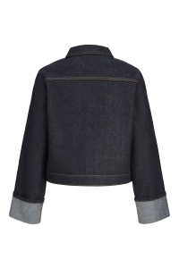 Jack and Jones JXVEGA JACKET FOLD UP R269 DNM GRL dark blue denim