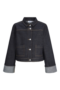Jack and Jones JXVEGA JACKET FOLD UP R269 DNM GRL dark blue denim