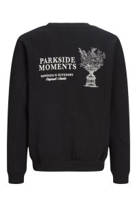 Jack and Jones JORNORREBRO EMB BACK SWEAT CREW NEC: black