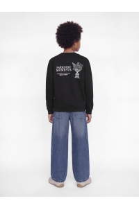Jack and Jones JORNORREBRO EMB BACK SWEAT CREW NEC: black