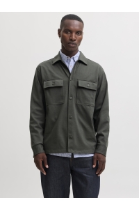 Jack and Jones JJEWILLIAM SWEAT OVERSHIRT LS NOOS beluga