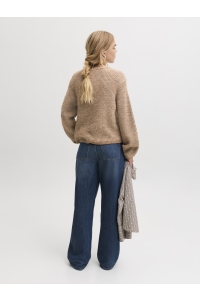 Jack and Jones JXGLORIA GLOBAL CREW NECK KNIT foxtrot
