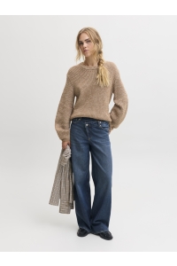Jack and Jones JXGLORIA GLOBAL CREW NECK KNIT foxtrot