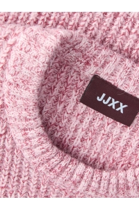 Jack and Jones JXGLORIA GLOBAL CREW NECK KNIT pink nectar