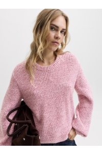 Jack and Jones JXGLORIA GLOBAL CREW NECK KNIT pink nectar