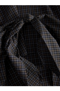 Jack and Jones JXVIOLA POPLIN LS WRAP TIE SHIRT WV: black/moss green/ blanc de blanc