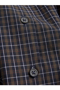 Jack and Jones JXVIOLA POPLIN LS WRAP TIE SHIRT WV: black/moss green/ blanc de blanc