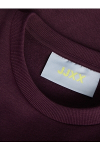 Jack and Jones JXTATUM TERRY PATCH CREW SWT winetasting/paris patch