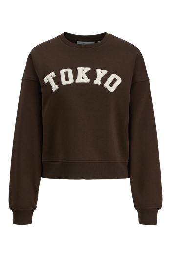 Jack and Jones  JXTATUM TERRY PATCH CREW SWT