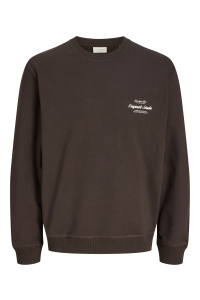 Jack and Jones JORNORREBRO TYPO BACK SWEAT CREW NE: java/aw 26