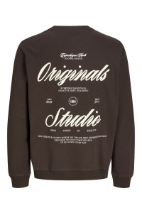 Jack and Jones JORNORREBRO TYPO BACK SWEAT CREW NE: java/aw 26