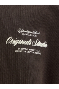 Jack and Jones JORNORREBRO TYPO BACK SWEAT CREW NE: java/aw 26
