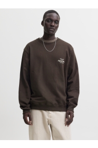 Jack and Jones JORNORREBRO TYPO BACK SWEAT CREW NE: java/aw 26