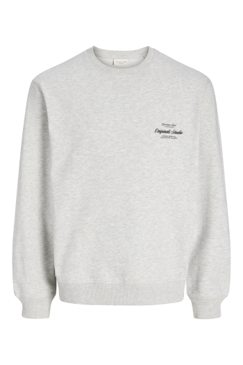Jack and Jones  JORNORREBRO TYPO BACK SWEAT CREW NE: