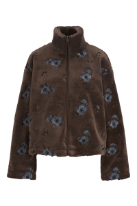 Jack and Jones JXRYLAN TEDDY JACKET OTW EMB bracken/embroidery