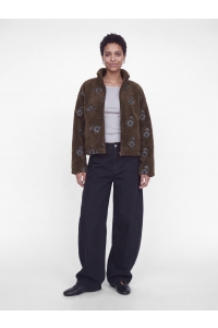 Jack and Jones JXRYLAN TEDDY JACKET OTW EMB bracken/embroidery