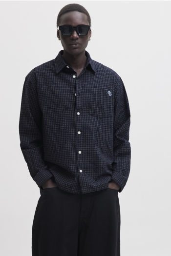 Jack and Jones  JORMENTON SEERSUCKER SHIRT LS STYD Heren