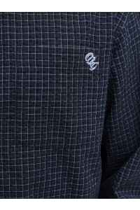 Jack and Jones JORMENTON SEERSUCKER SHIRT LS STYD sky captain/checks