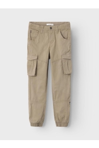 NAME IT KIDS NKMRYAN CARGO R TWI PANT 2222-BA NO: elephant skin