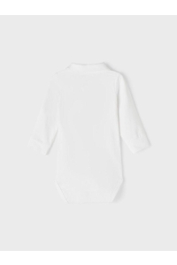 Name It NBMHOLGER LS POLO BODY NOOS bright white