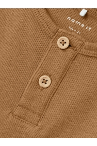 NAME IT MINI NMMKAB LS SLIM TOP almond