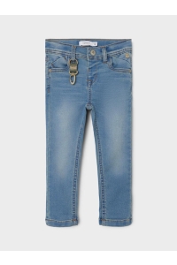 NAME IT MINI NMMTHEO DNMTHAYER 2689SWE KEY PANT : denim blue