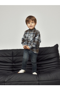 NAME IT MINI NMMTHEO DNMTHAYER 2689SWE KEY PANT : vintage dark blue denim