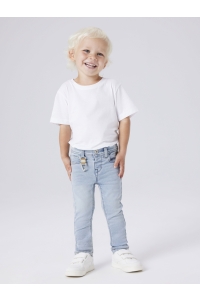 NAME IT MINI NMMTHEO DNMTHAYER 2689SWE KEY PANT : light blue bleached denim