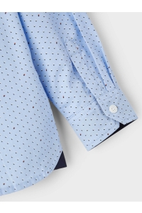 NAME IT KIDS NKMRIZA LS SHIRT R serenity/dots