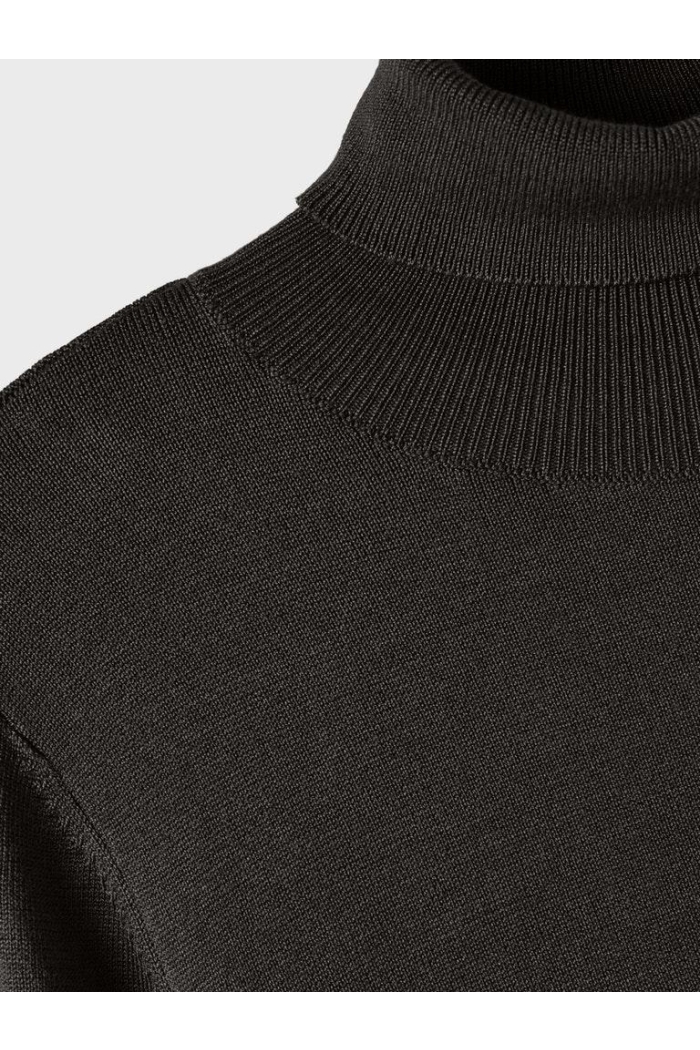 NAME IT KIDS NKMRALOSO LS ROLLNECK KNIT black