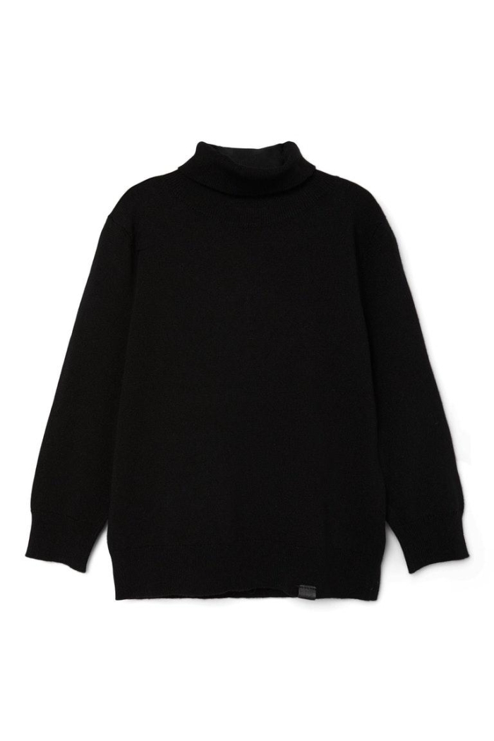 NAME IT MINI NMMRALOSO LS ROLLNECK KNIT black