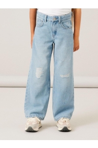 NAME IT KIDS NKFROSE HW WIDE JEANS 1411-TE NOOS light blue denim