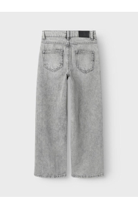 NAME IT KIDS NKFROSE HW WIDE JEANS 1411-TE NOOS light grey denim